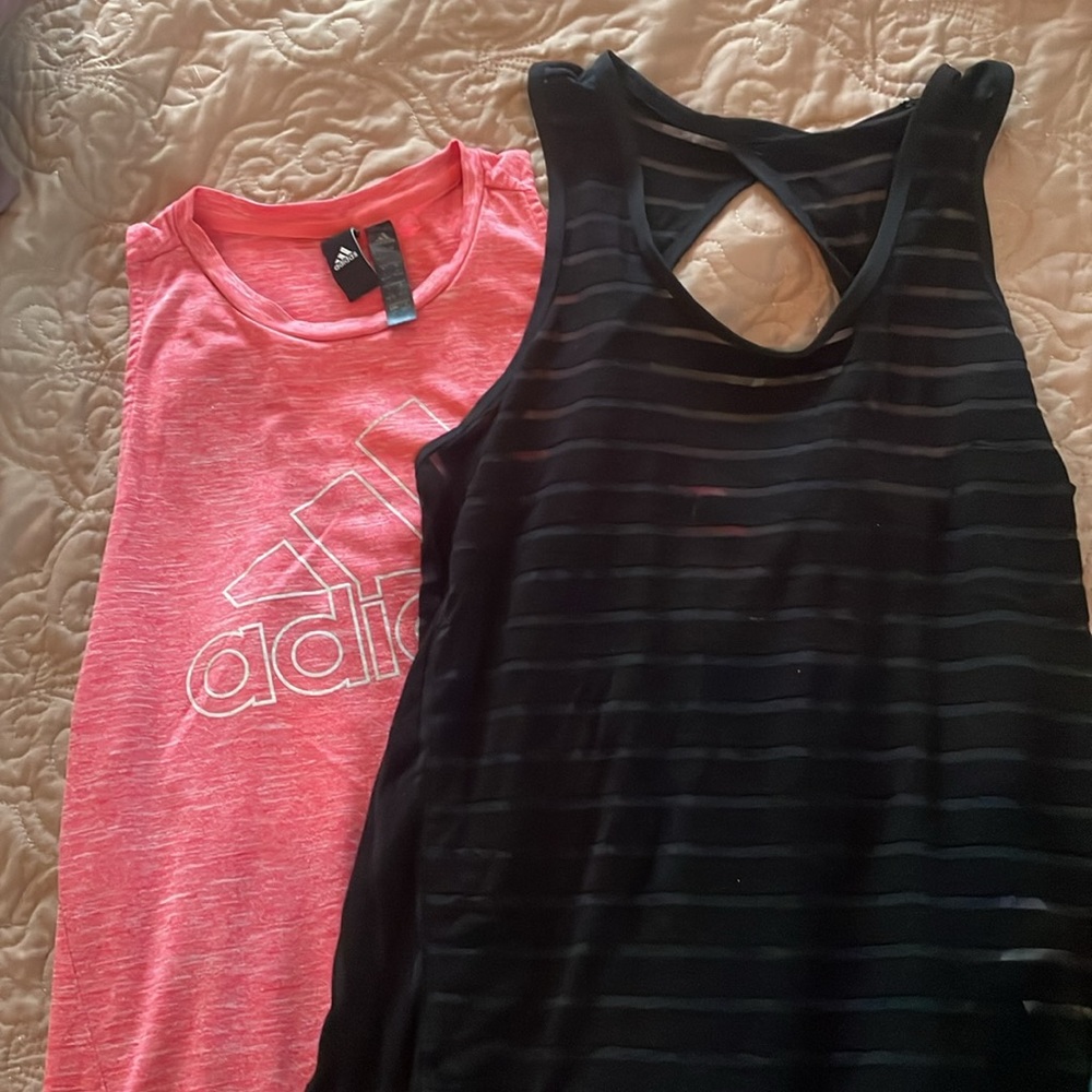 Adidas/ Tommy active tank pair